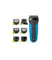 Braun Series 3 310BT Rasoio Trimmer Nero, Blu