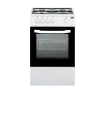 Beko CSG42001FW cucina Gas Bianco